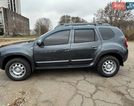 Серый Рено Дастер, объемом двигателя 1.46 л и пробегом 131 тыс. км за 12500 $, фото 3 на Automoto.ua