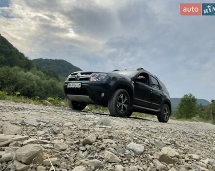 Серый Рено Дастер, объемом двигателя 1.6 л и пробегом 91 тыс. км за 12500 $, фото 1 на Automoto.ua