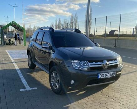 Серый Рено Дастер, объемом двигателя 1.46 л и пробегом 70 тыс. км за 12950 $, фото 1 на Automoto.ua