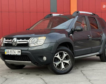 Серый Рено Дастер, объемом двигателя 1.6 л и пробегом 92 тыс. км за 11800 $, фото 2 на Automoto.ua