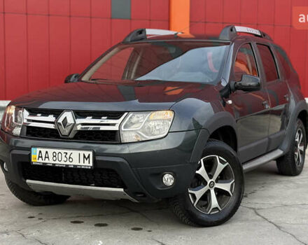 Серый Рено Дастер, объемом двигателя 1.6 л и пробегом 92 тыс. км за 11800 $, фото 1 на Automoto.ua