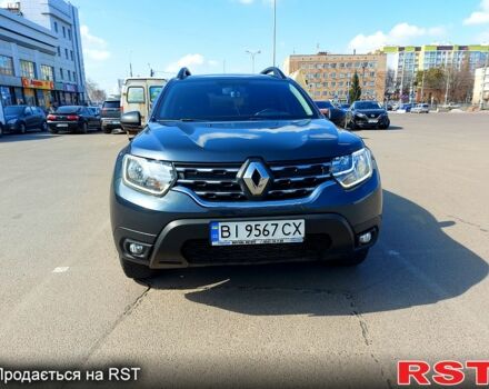 Серый Рено Дастер, объемом двигателя 1.6 л и пробегом 108 тыс. км за 14000 $, фото 2 на Automoto.ua