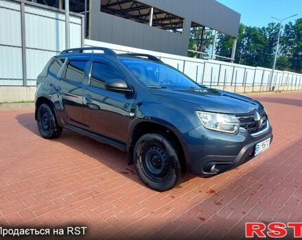 Серый Рено Дастер, объемом двигателя 1.6 л и пробегом 108 тыс. км за 14000 $, фото 1 на Automoto.ua