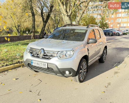 Рено Дастер 2019 в Киеве на Automoto.ua Серый Рено Дастер, объемом двигателя 1.6 л и пробегом 120 тыс. км за 16100 $, фото 3 на Automoto.ua