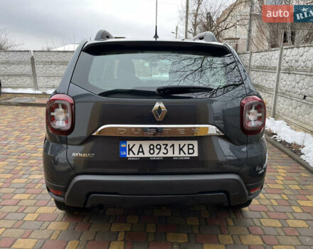 Серый Рено Дастер, объемом двигателя 1.46 л и пробегом 58 тыс. км за 18500 $, фото 4 на Automoto.ua