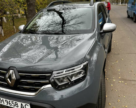 Серый Рено Дастер, объемом двигателя 1.46 л и пробегом 54 тыс. км за 19500 $, фото 2 на Automoto.ua