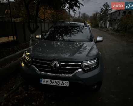 Серый Рено Дастер, объемом двигателя 1.46 л и пробегом 56 тыс. км за 18500 $, фото 2 на Automoto.ua