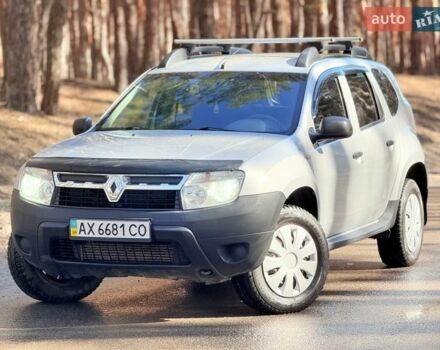 Серый Рено Дастер, объемом двигателя 1.5 л и пробегом 187 тыс. км за 7999 $, фото 1 на Automoto.ua