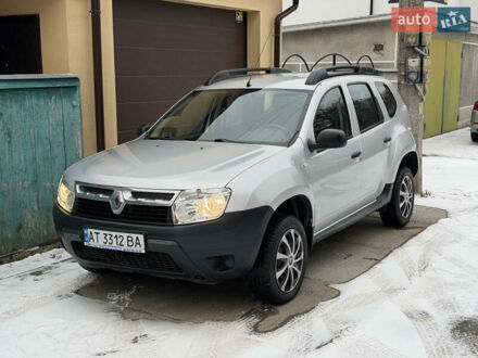 Серый Рено Дастер, объемом двигателя 1.6 л и пробегом 90 тыс. км за 6200 $, фото 1 на Automoto.ua