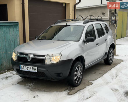 Серый Рено Дастер, объемом двигателя 1.6 л и пробегом 90 тыс. км за 6200 $, фото 1 на Automoto.ua