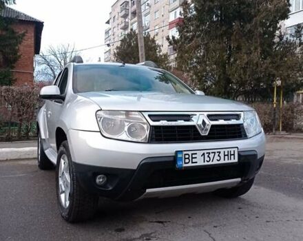 Серый Рено Дастер, объемом двигателя 1.6 л и пробегом 216 тыс. км за 8200 $, фото 1 на Automoto.ua