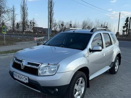 Серый Рено Дастер, объемом двигателя 1.6 л и пробегом 219 тыс. км за 8500 $, фото 1 на Automoto.ua