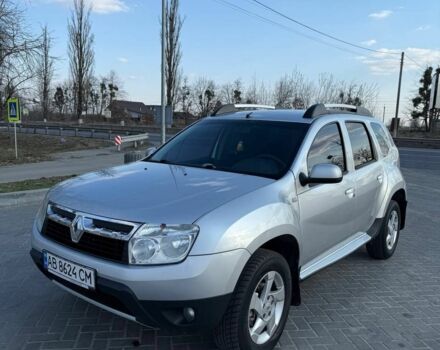 Серый Рено Дастер, объемом двигателя 1.6 л и пробегом 219 тыс. км за 8500 $, фото 1 на Automoto.ua
