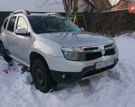 Серый Рено Дастер, объемом двигателя 1.6 л и пробегом 91 тыс. км за 10800 $, фото 1 на Automoto.ua