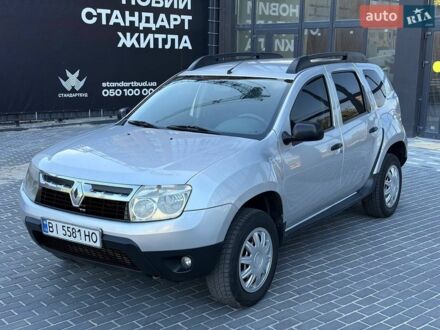 Серый Рено Дастер, объемом двигателя 1.46 л и пробегом 240 тыс. км за 7100 $, фото 1 на Automoto.ua