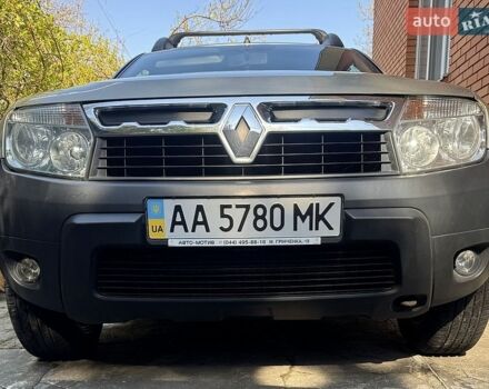 Серый Рено Дастер, объемом двигателя 1.46 л и пробегом 114 тыс. км за 9800 $, фото 1 на Automoto.ua