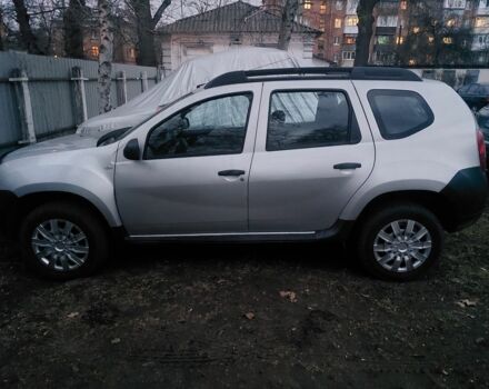 Серый Рено Дастер, объемом двигателя 1.5 л и пробегом 190 тыс. км за 6300 $, фото 1 на Automoto.ua