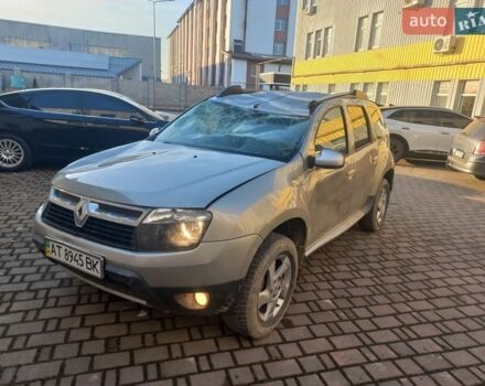 Серый Рено Дастер, объемом двигателя 1.46 л и пробегом 160 тыс. км за 4450 $, фото 1 на Automoto.ua