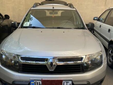 Серый Рено Дастер, объемом двигателя 1.6 л и пробегом 136 тыс. км за 9300 $, фото 1 на Automoto.ua