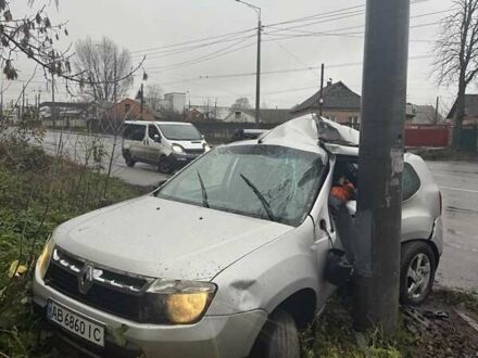 Серый Рено Дастер, объемом двигателя 1.46 л и пробегом 240 тыс. км за 2800 $, фото 1 на Automoto.ua