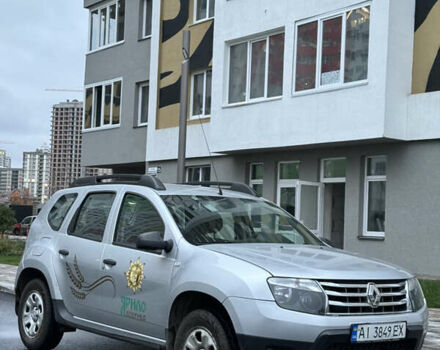 Серый Рено Дастер, объемом двигателя 1.6 л и пробегом 162 тыс. км за 8900 $, фото 1 на Automoto.ua