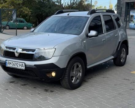 Серый Рено Дастер, объемом двигателя 1.46 л и пробегом 171 тыс. км за 8150 $, фото 1 на Automoto.ua