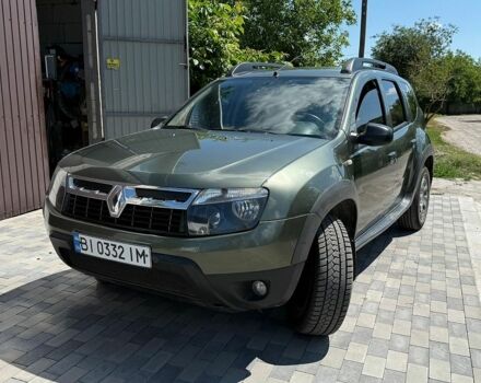 Серый Рено Дастер, объемом двигателя 1.46 л и пробегом 212 тыс. км за 7400 $, фото 1 на Automoto.ua