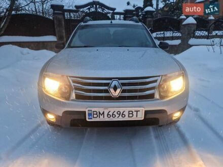 Рено Дастер 2013 у Ромнах на Automoto.ua Сірий Рено Дастер, об'ємом двигуна 1.46 л та пробігом 144 тис. км за 12000 $, фото 1 на Automoto.ua