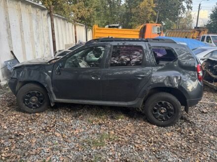 Серый Рено Дастер, объемом двигателя 1.5 л и пробегом 110 тыс. км за 3800 $, фото 1 на Automoto.ua