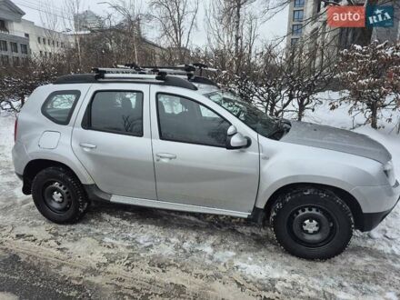 Серый Рено Дастер, объемом двигателя 1.46 л и пробегом 93 тыс. км за 9529 $, фото 1 на Automoto.ua