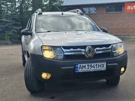 Серый Рено Дастер, объемом двигателя 1.5 л и пробегом 170 тыс. км за 9150 $, фото 1 на Automoto.ua