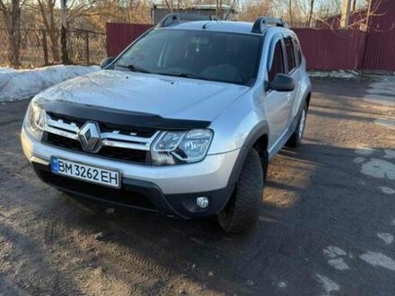 Серый Рено Дастер, объемом двигателя 1.6 л и пробегом 153 тыс. км за 10000 $, фото 1 на Automoto.ua