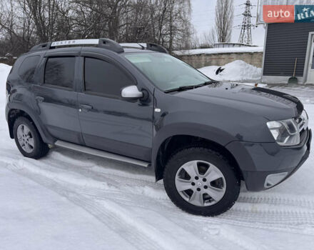 Серый Рено Дастер, объемом двигателя 1.46 л и пробегом 241 тыс. км за 13500 $, фото 1 на Automoto.ua