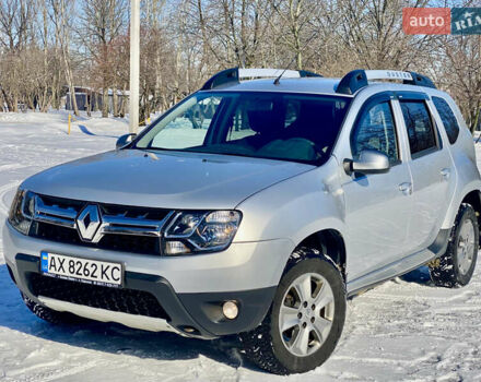 Серый Рено Дастер, объемом двигателя 1.6 л и пробегом 90 тыс. км за 11950 $, фото 1 на Automoto.ua