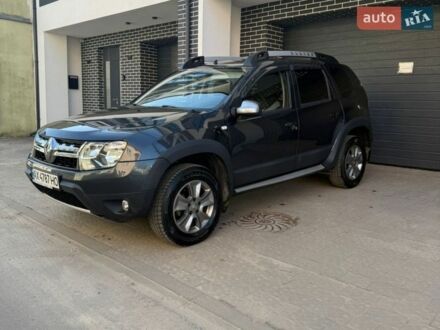 Серый Рено Дастер, объемом двигателя 1.5 л и пробегом 93 тыс. км за 12999 $, фото 1 на Automoto.ua