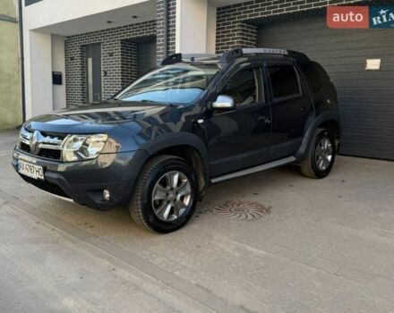 Серый Рено Дастер, объемом двигателя 1.5 л и пробегом 93 тыс. км за 12999 $, фото 1 на Automoto.ua