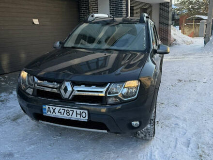 Серый Рено Дастер, объемом двигателя 1.5 л и пробегом 93 тыс. км за 13599 $, фото 1 на Automoto.ua