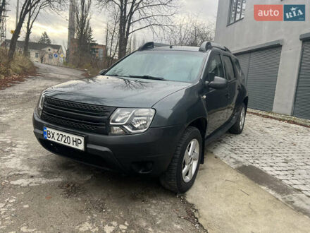 Серый Рено Дастер, объемом двигателя 1.5 л и пробегом 253 тыс. км за 7350 $, фото 1 на Automoto.ua