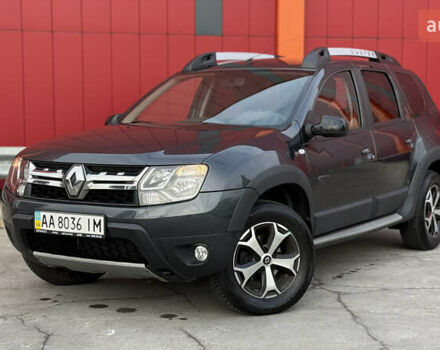 Серый Рено Дастер, объемом двигателя 1.6 л и пробегом 92 тыс. км за 11800 $, фото 1 на Automoto.ua