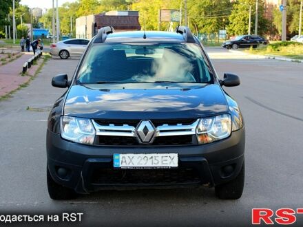 Серый Рено Дастер, объемом двигателя 1.5 л и пробегом 230 тыс. км за 9700 $, фото 1 на Automoto.ua