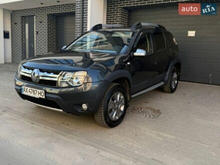 Серый Рено Дастер, объемом двигателя 1.5 л и пробегом 93 тыс. км за 13499 $, фото 1 на Automoto.ua
