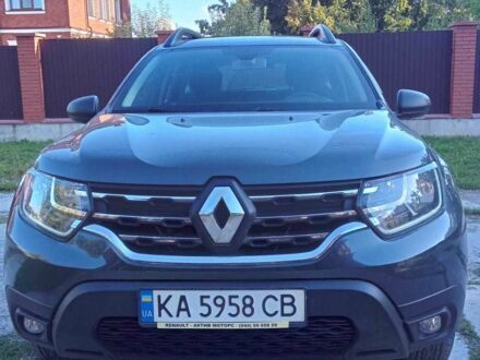 Рено Дастер 2018 в Киеве на Automoto.ua Серый Рено Дастер, объемом двигателя 1.5 л и пробегом 86 тыс. км за 19500 $, фото 1 на Automoto.ua