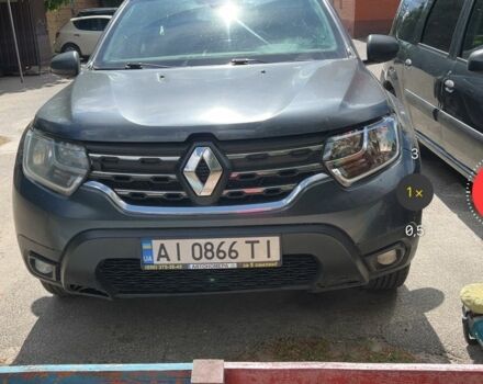 Серый Рено Дастер, объемом двигателя 1.5 л и пробегом 250 тыс. км за 10001 $, фото 1 на Automoto.ua