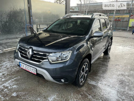Рено Дастер 2018 у Харкові на Automoto.ua Сірий Рено Дастер, об'ємом двигуна 1.5 л та пробігом 136 тис. км за 16500 $, фото 1 на Automoto.ua