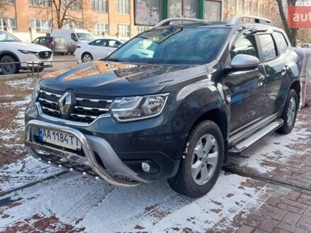 Рено Дастер 2018 в Умани на Automoto.ua Серый Рено Дастер, объемом двигателя 1.5 л и пробегом 70 тыс. км за 16000 $, фото 1 на Automoto.ua