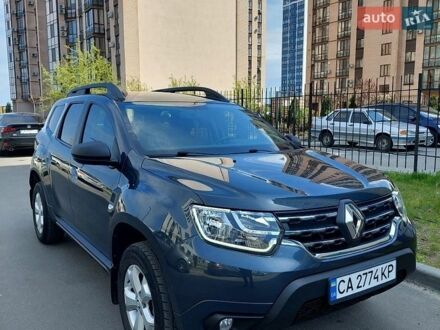 Серый Рено Дастер, объемом двигателя 1.46 л и пробегом 80 тыс. км за 15900 $, фото 1 на Automoto.ua