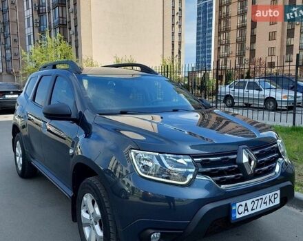 Серый Рено Дастер, объемом двигателя 1.46 л и пробегом 80 тыс. км за 15900 $, фото 1 на Automoto.ua
