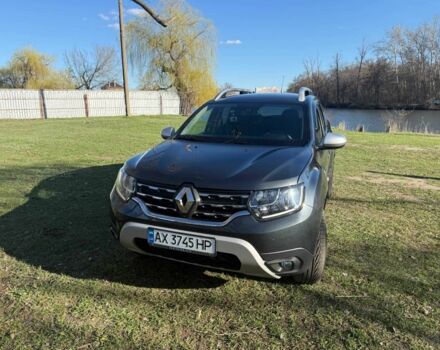 Серый Рено Дастер, объемом двигателя 1.6 л и пробегом 97 тыс. км за 16000 $, фото 1 на Automoto.ua