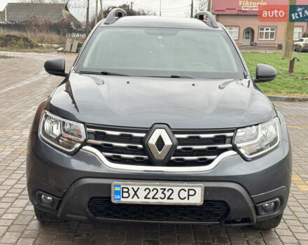 Серый Рено Дастер, объемом двигателя 1.46 л и пробегом 141 тыс. км за 16000 $, фото 1 на Automoto.ua