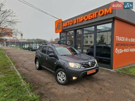 Серый Рено Дастер, объемом двигателя 1.46 л и пробегом 84 тыс. км за 19000 $, фото 1 на Automoto.ua